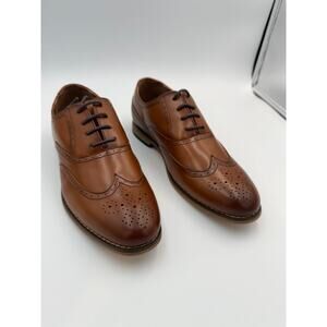 Stacy Adams Kids Dumbar Wingtip Dress Shoes Brown Size 5